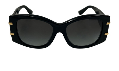 Dolce Gabbana Gafas de Sol, 100&euro;, Accesorios, Negro/Oro, Tafetán - Acetato, Vista frontal